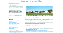 Desktop Screenshot of americancanyon.com